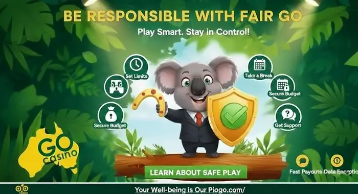 Sea responsable con Fair Go: juegue de forma segura e inteligente en nuestro casino