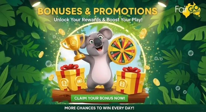 Bonos y promociones de Fair Go