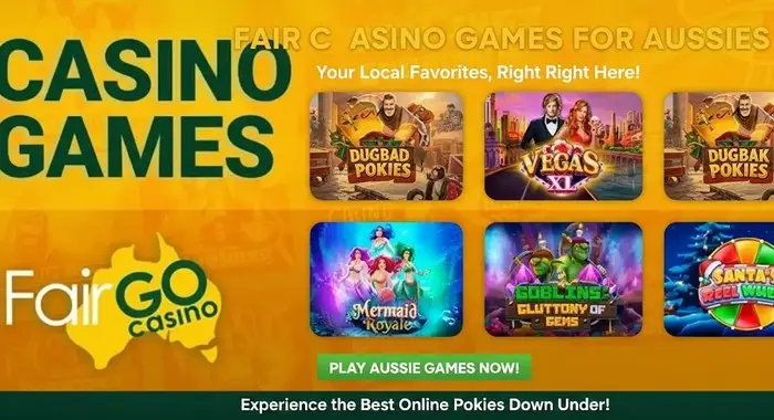 Juegos de casino Fair Go para australianos