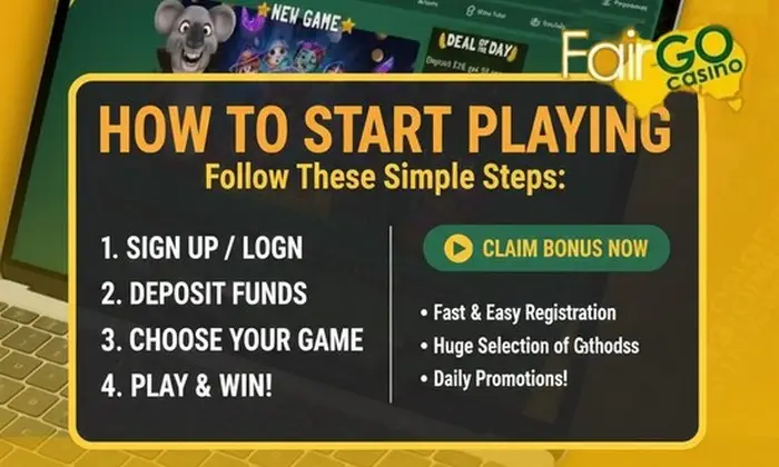 Cómo empezar a jugar juegos de casino Fair Go: ¡Pasos sencillos para australianos!